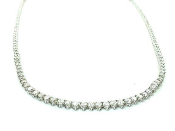 Graduating Diamond Necklace